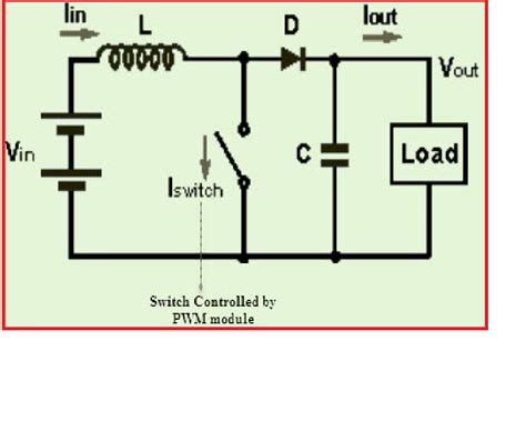 Image result for Boost Converter Project Circuit Diagram
