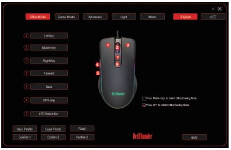 Afbeeldingsresultaten voor Red Thunder Mouse Software