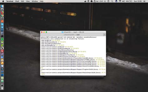 Image result for Gradlew Assemblerelease in React Native