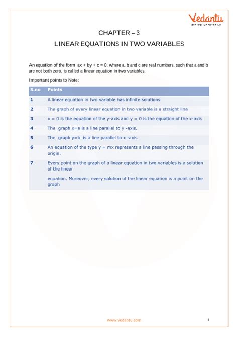 Image result for Pair of Linear Equations in Two Variables in Maths Class 10