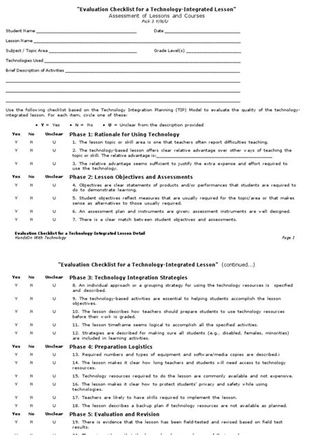 Image result for Educational Technology Evaluation Criteria