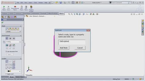Toradh íomhá ar How to Link SolidWorks Part Properties to Assembly