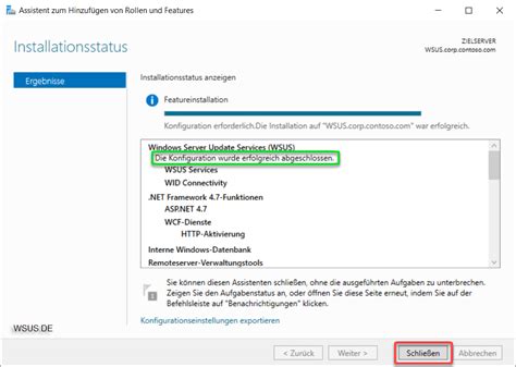 Toradh íomhá ar WSUS Install