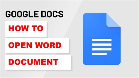 Image result for Google Docs Open File