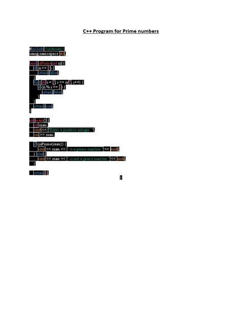 Image result for Write a Program for Prime Number in C