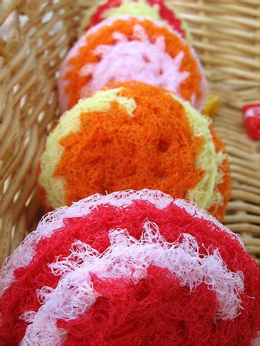 تصویر کا نتیجہ برائے Nylon Net Scrubbie Tutorial