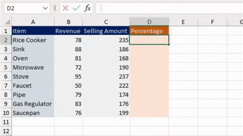 Toradh íomhá ar How to Add 10 Percentage in Excel
