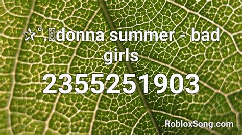 Bad Girls Roblox ID Code に対する画像結果