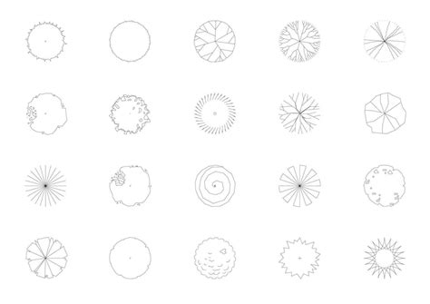 Image result for Plan View Plant Symbols