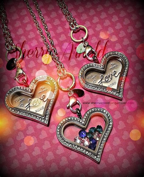 Origami Owl Heart Locket に対する画像結果