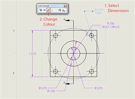 Afbeeldingsresultaten voor Tab Symbol in SolidWorks Dimension