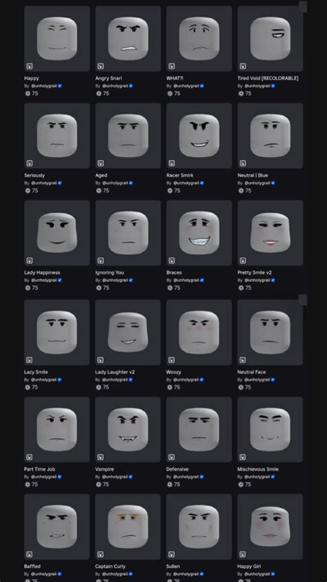 Toradh íomhá ar Roblox Eyes/Face