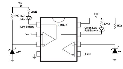 Image result for Low Battery Circuit