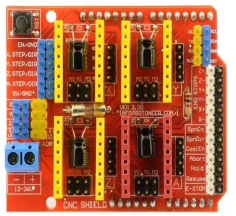 Image result for Wiring CNC Shield Board A4988 Driver Arduino