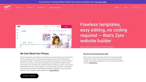 Image result for Zyro Web Templates
