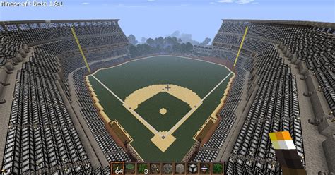 Image result for Minecraft Beta Baseball Stadium