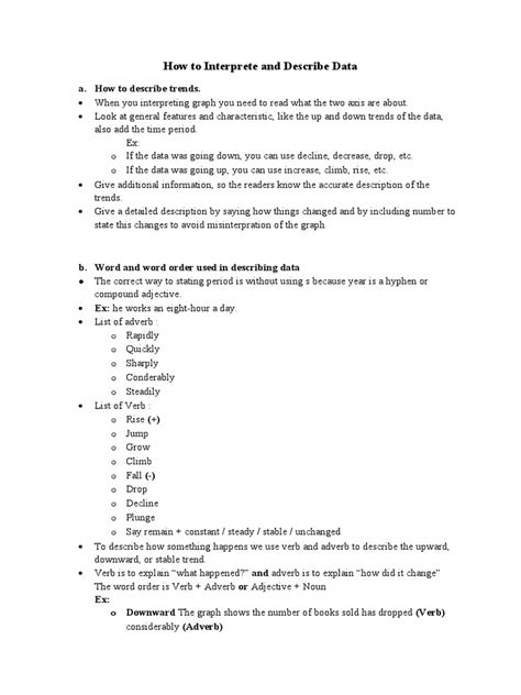 Image result for Interpret Data Example