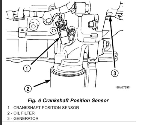 Afbeeldingsresultaten voor Chrysler Crank Sensor