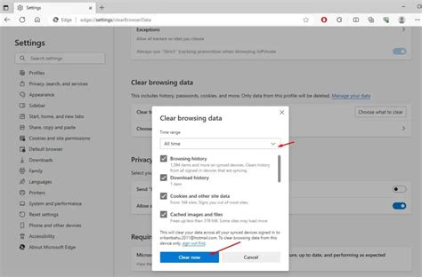 Image result for Clear Cache Windows 11 Edge