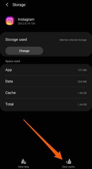 Image result for Clear Instagram Cache