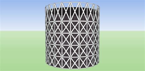 Image result for Circular Building 3D Model