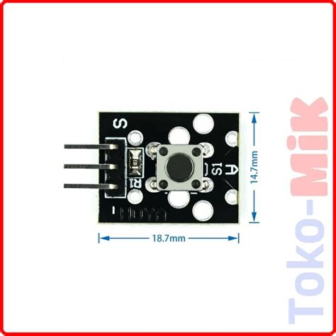 Toradh íomhá ar Ky004 Push Button Module