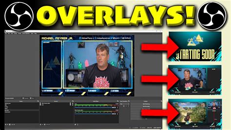 Recording Overlay for OBS に対する画像結果
