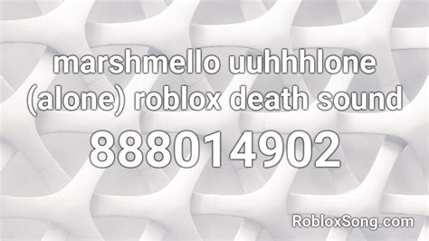 Image result for Marshmello Alone Roblox ID