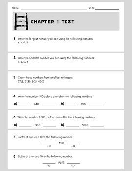 Image result for Module 1 Test Practice Place Values