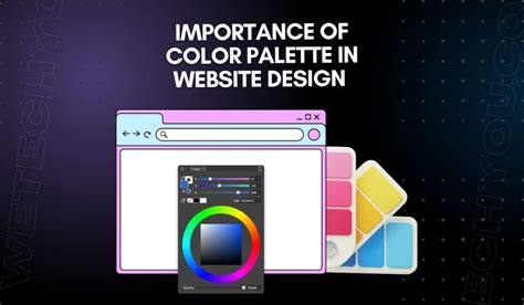 Importance Of Color Palette In Website Design - We Tech You