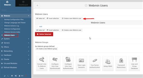 Image result for Webmin phpMyAdmin