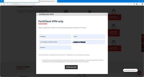 Afbeeldingsresultaten voor FortiClient VPN Only Download
