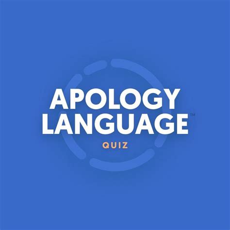 Image result for Apology Language Quiz