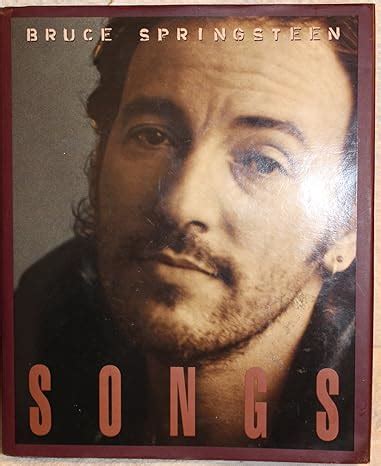 Image result for Bruce Springsteen Songs Book Cover