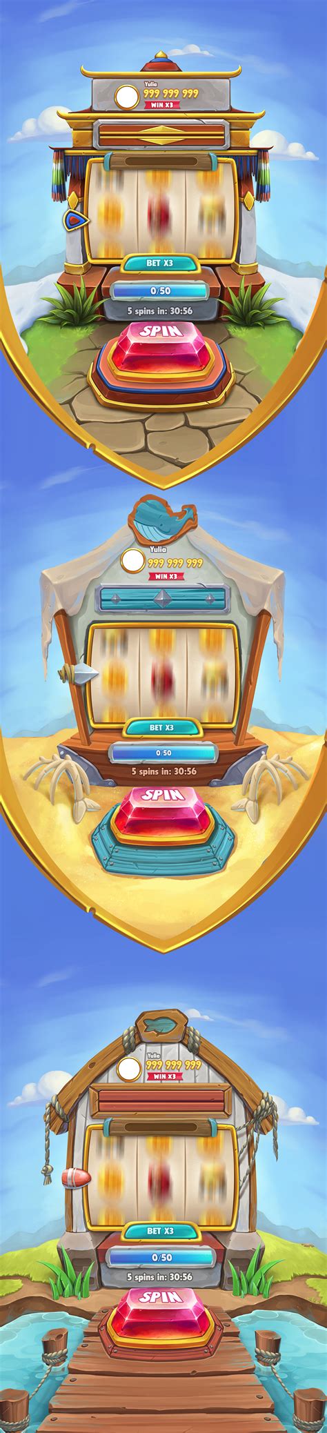 GUI Slots Numbers に対する画像結果