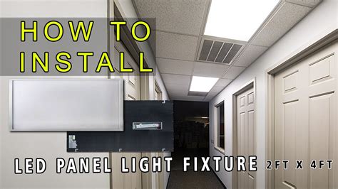 Image result for How to Hang 2X4 LED Light Panel