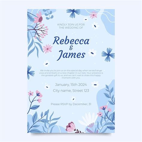 Image result for Free Wedding Templates Botanical