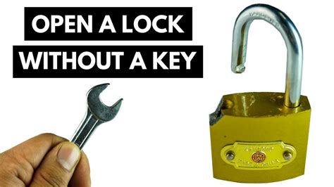 Image result for How to Open a Lock Box without Key