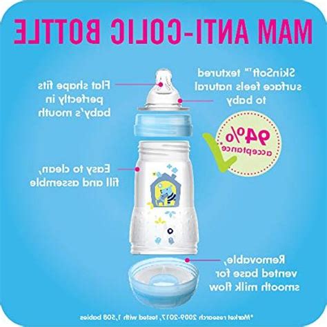 MAM Baby Bottles for Breastfed Babies, MAM Bottles