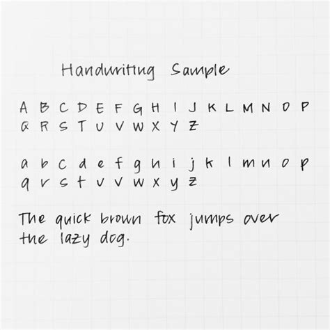 Toradh íomhá ar Brush Lettering Samples