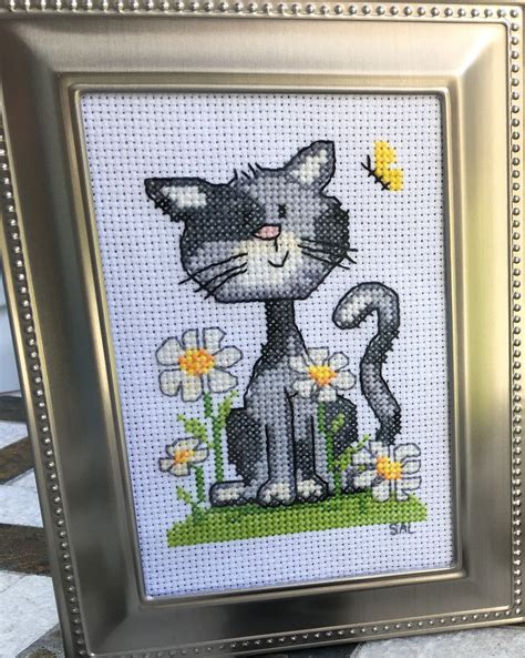 Image result for Cat Kitten Cross Stitch Patterns
