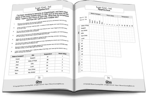 Image result for How to Do a Logic Grid