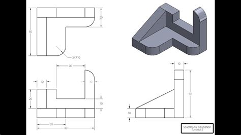 Image result for Leaving Cert SolidWorks Drawing