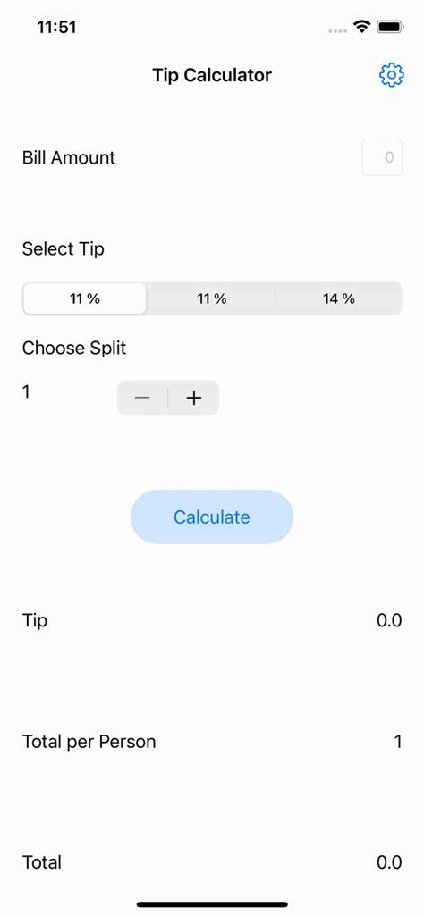 Tip Calculator に対する画像結果