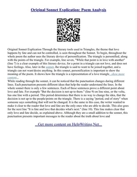 Image result for Explication Example