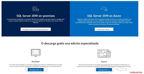 Toradh íomhá ar Google Descargar SQL Server