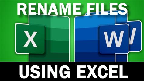 Image result for Rename File in Excel