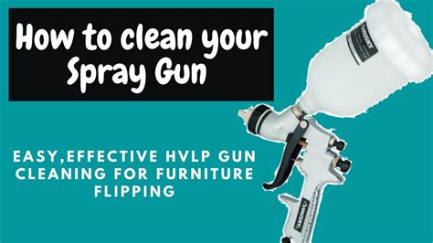 Afbeeldingsresultaten voor Cleaning Spray Gun After Using 2K Primer