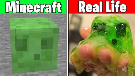 Real Life Minecraft Slime に対する画像結果