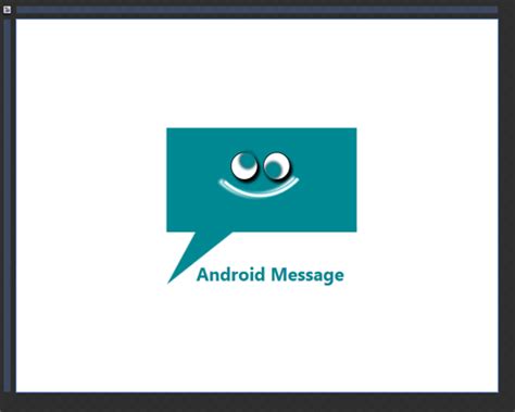 Toradh íomhá ar Android Message Icon Vector
